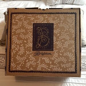 Brighton Barbados Handbag. Color - Pewter. Like new.